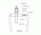 PUENTE EXTRACTOR MECÁNICO INTERIOR FORZA SERIE 2500